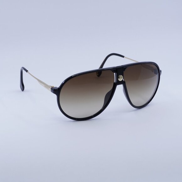 🕶️ New CARRERA 1034/S 0807 HA Sunglasses - Black Frame, Brown Lenses - Picture 1 of 11